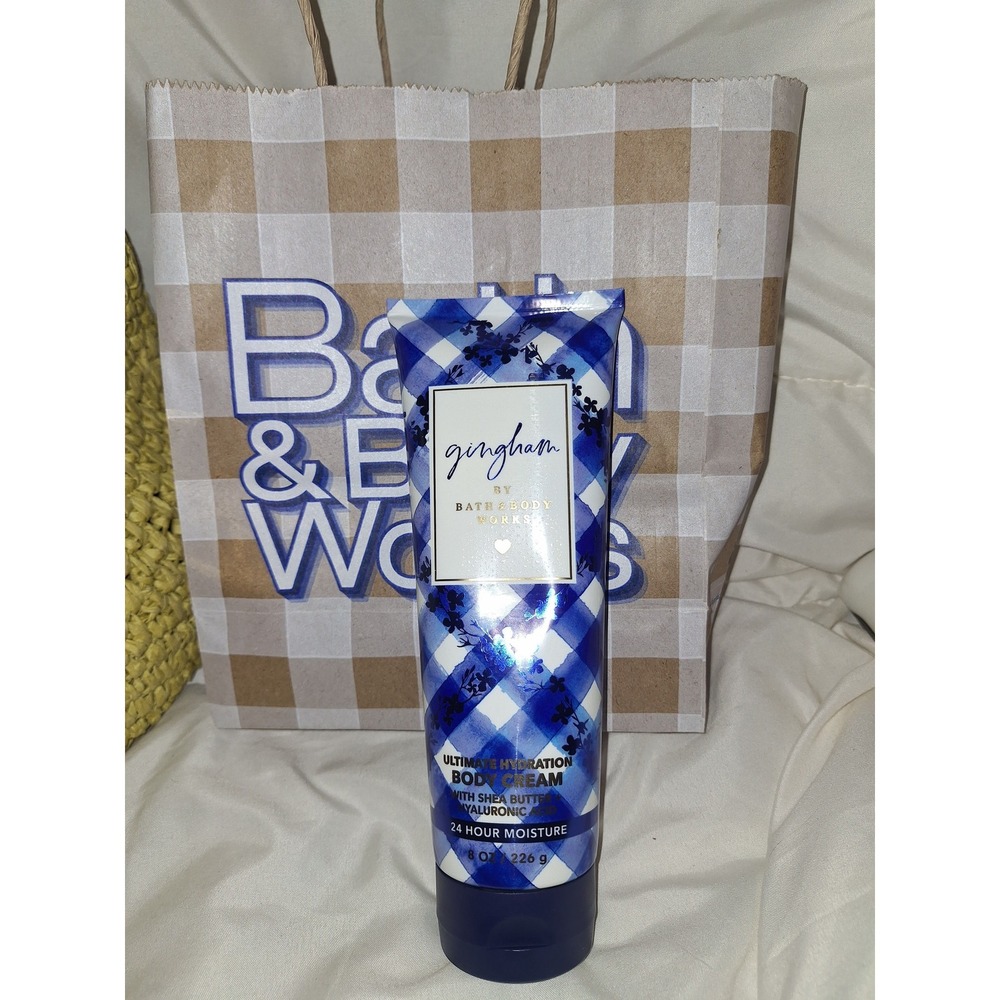 Bath and body works gingham body cream